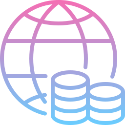 globale economie icoon