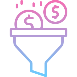 Sales funnel icon