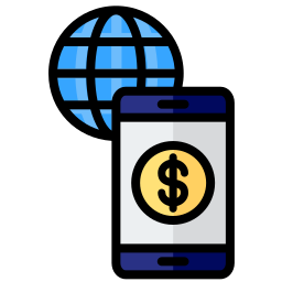 pagamento mobile icona