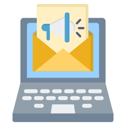 Email marketing icon