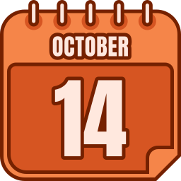 14 oktober icoon