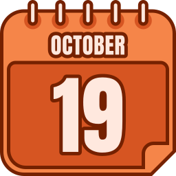 19 oktober icoon