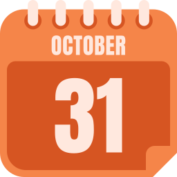 31 de octubre icono