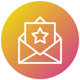 Starred message icon