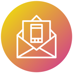 Mobile mail icon