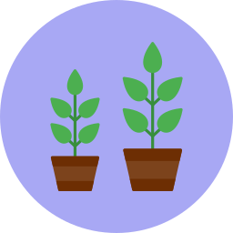 rosną rośliny ikona