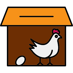 Chicken coop icon