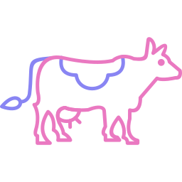 vaca icono