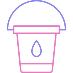 Water bucket icon