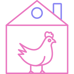 Chicken coop icon