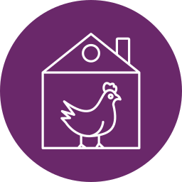 Chicken coop icon