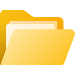 Open folder icon