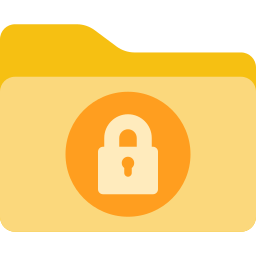 Locked folder icon