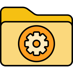 폴더 설정 icon