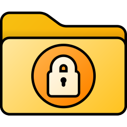 Locked folder icon