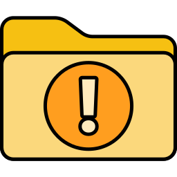 Alert folder icon