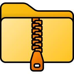 folder zip ikona