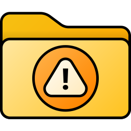 Alert folder icon
