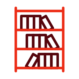 Book shelf icon