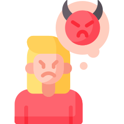 Evil thoughts icon