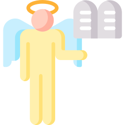 Ten commandments icon