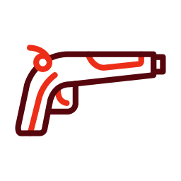 pistola icono