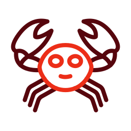 Crab icon