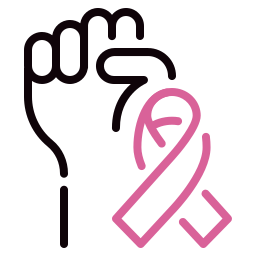Cancer awareness icon