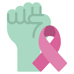 Cancer awareness icon