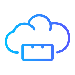 Cloud data icon