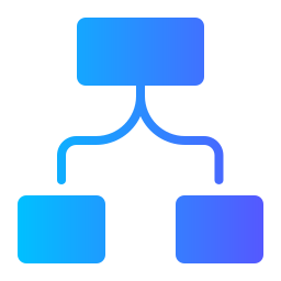 albero decisionale icona