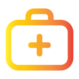 First aid kit icon