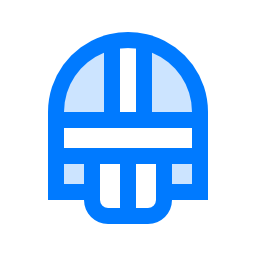 Rugby helmet icon