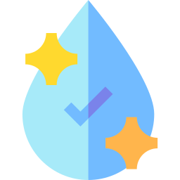Clean water icon