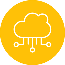 Cloud computing icon