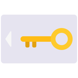 carte-clé Icône