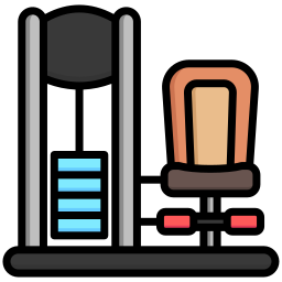 Legcurl machine icon