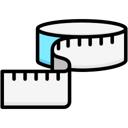 Measure tape icon