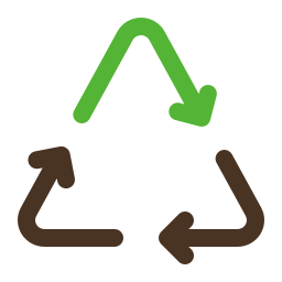 recycling-symbol icon