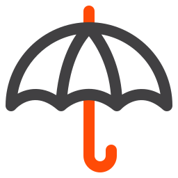 paraguas icono