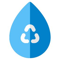 hergebruik water icoon