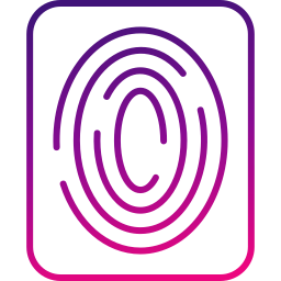 fingerabdruck-scan icon