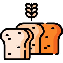 chleb pszeniczny ikona