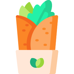 Vegan kebab icon