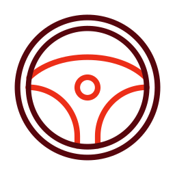 스티어링휠 icon