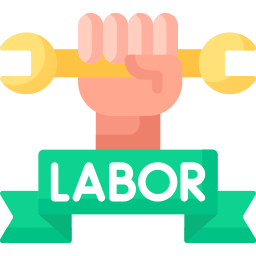 Labour day icon