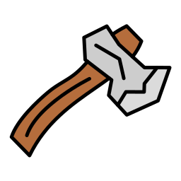 Stone axe icon