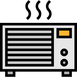 Microwave oven icon