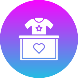 kleding donatie icoon