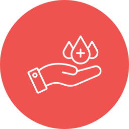 Blood donation icon